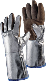 JUTEC Fauster Hitzeschutzhandschuhe Gr. 10 gelb Aramidgewebe EN 407 EN 388 Kat. III