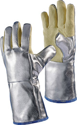 JUTEC Fauster Hitzeschutzhandschuhe Gr. 10 gelb Aramidgewebe EN 407 EN 388 Kat. III