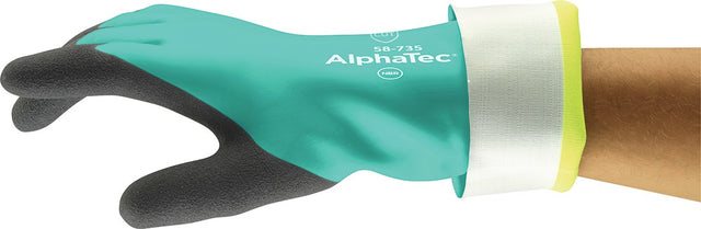 ANSELL AlphaTec 58-735 Chemiehandschuh Gr.9 – Nitril, Schnittschutz ISO C, EN 388 & EN 374