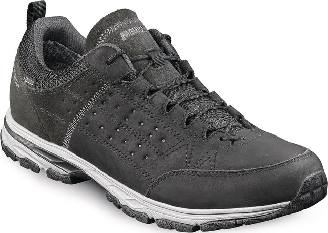 MEINDL Freizeitschuh Durban GTX Schwarz Nubukleder Velourleder GORE-TEX