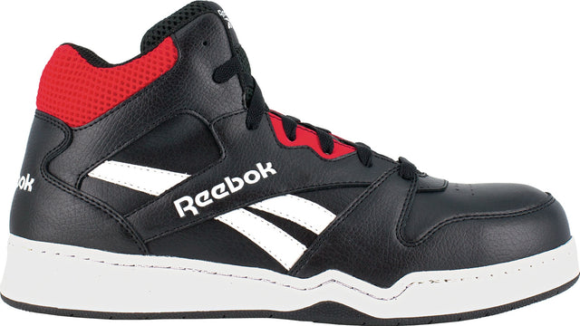 REEBOK Sicherheitsstiefel BB4500 Safety S3 SRC ESD Leder Schwarz/Rot Gr. 40