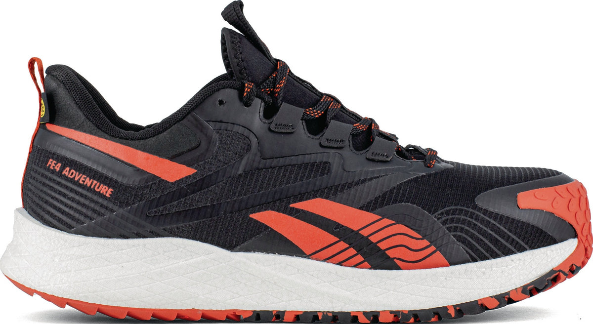 REEBOK Sicherheitsschuh FE4 Adventure Safety S3S SR ESD – Extra breit, 100% metallfrei, Gr. 40