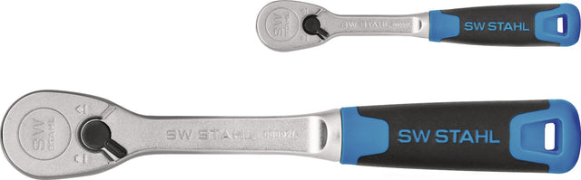 SW STAHL Umschaltknarren-Satz High Torque 2-teilig 1/4 + 1/2 Zoll 90 Zähne
