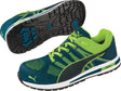 PUMA Sicherheitsschuh Elevate Knit GREEN LOW S1PS ESD FO HRO SR – Metallfreier Schutz mit Fiberglaskappe