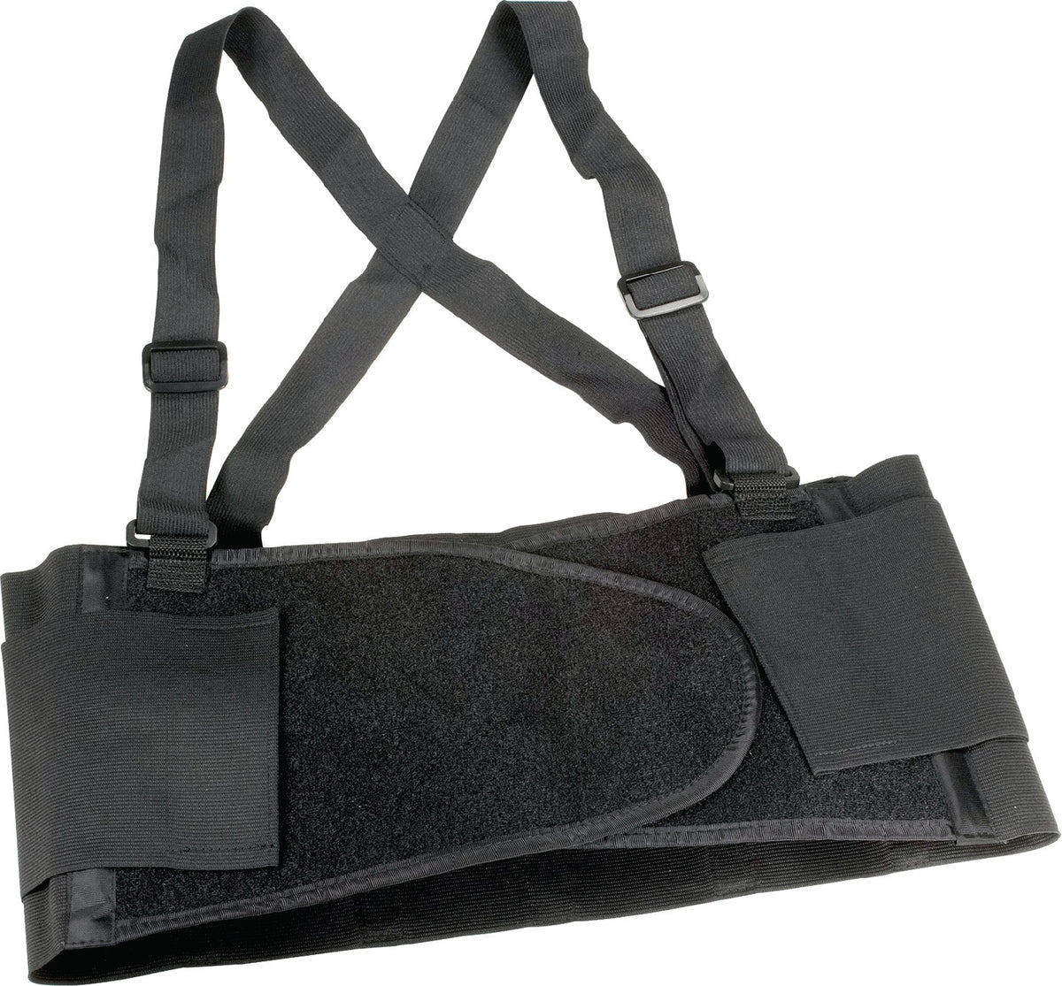 Rückenstützgurt SAFEBELT Gr. M, 81-96 cm, schwarz von TECTOR – Stützt Rücken- und Bauchmuskulatur