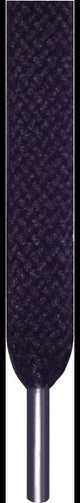 COLLONIL Schnürsenkel schwarz 90 cm Flachsenkel aus Baumwolle – 12 Paar