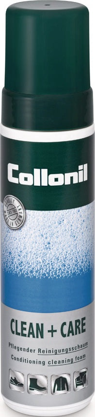 COLLONIL Schuhreiniger Clean+Care 200 ml Pump-Schaum für alle Materialien
