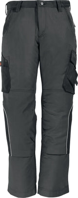 FHB Arbeitshose BRUNO anthrazit/schwarz Gr. 46 – 300 g/m², Kniepolstertaschen