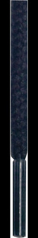 COLLONIL Schnürsenkel schwarz 90 cm Flachsenkel aus Baumwolle – 12 Paar
