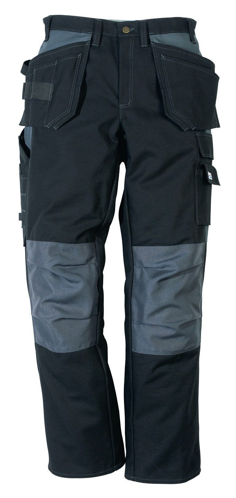 FRISTADS Handwerkerhose 288 PS25 C46 Schwarz/Grau – Stretch, CORDURA®-Verstärkungen, Kniepolstertaschen