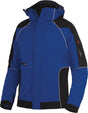 FHB Softshelljacke WALTER royal/schwarz – winddicht, wasserabweisend, atmungsaktiv