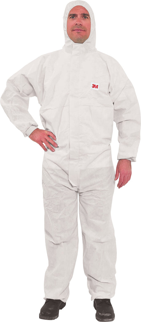 3M Schutzanzug 4532+ Gr.L weiß PSA III – Chemikalienschutz Typ 5/6