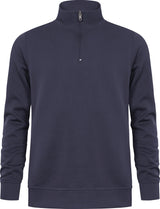 PROMODORO Sweatshirt Troyer Side Pocket Gr. M navy – 325 g/m², OEKO-TEX® Made In Green