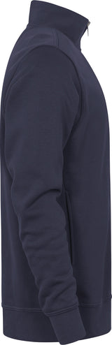PROMODORO Sweatshirt Troyer Side Pocket Gr. M navy – 325 g/m², OEKO-TEX® Made In Green