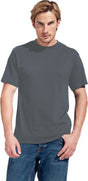 PROMODORO Herren Premium T-Shirt Steel Grey Gr. M – 100% Baumwolle, 180 g/m²