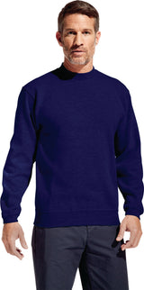 PROMODORO Sweatshirt 80/20 Herren Größe M Schwarz – 280 g/m² Molton-Mischgewebe