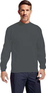 PROMODORO Sweatshirt 80/20 Herren Größe M Schwarz – 280 g/m² Molton-Mischgewebe