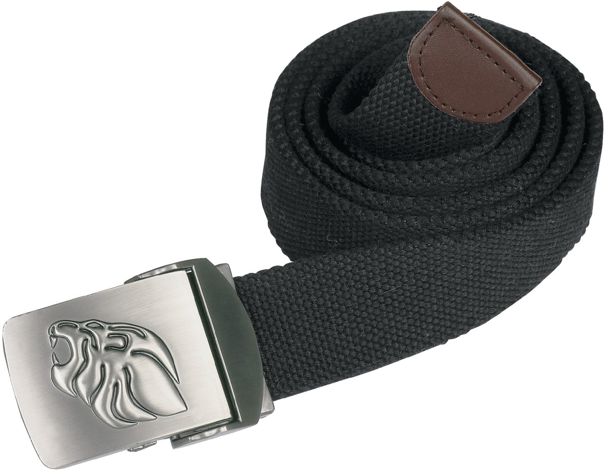 U.POWER Gürtel Belt 130 cm schwarz – Koppelgürtel mit Edelstahlschnalle