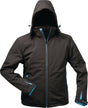ELYSEE Wintersoftshelljacke Uranos schwarz/blau – Wind- und wasserdicht mit 3M™ Thinsulate™