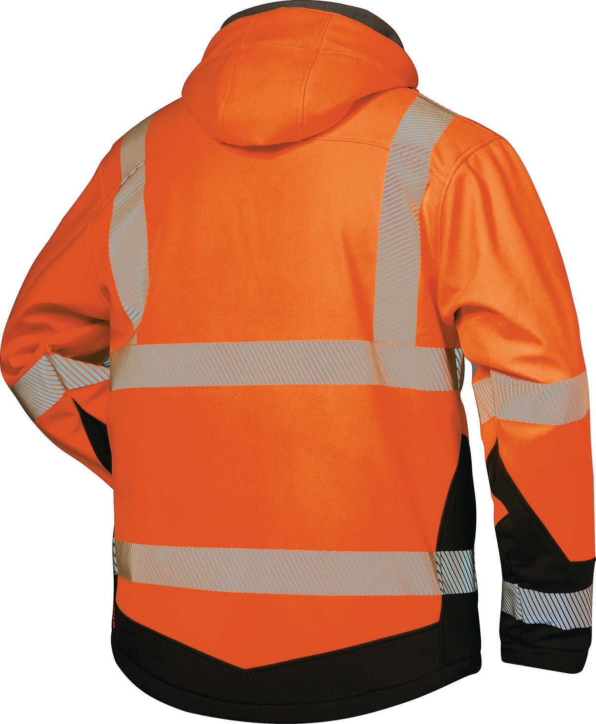 ELYSEE Warnschutz-Softshelljacke Melvin gelb/schwarz – EN ISO 20471 Kl. 3, wasserdicht & atmungsaktiv