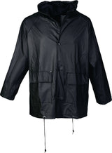 ASATEX PU Regenschutzjacke Gr. S gelb – winddicht, wasserdicht, EN 343 Kl. 3/1