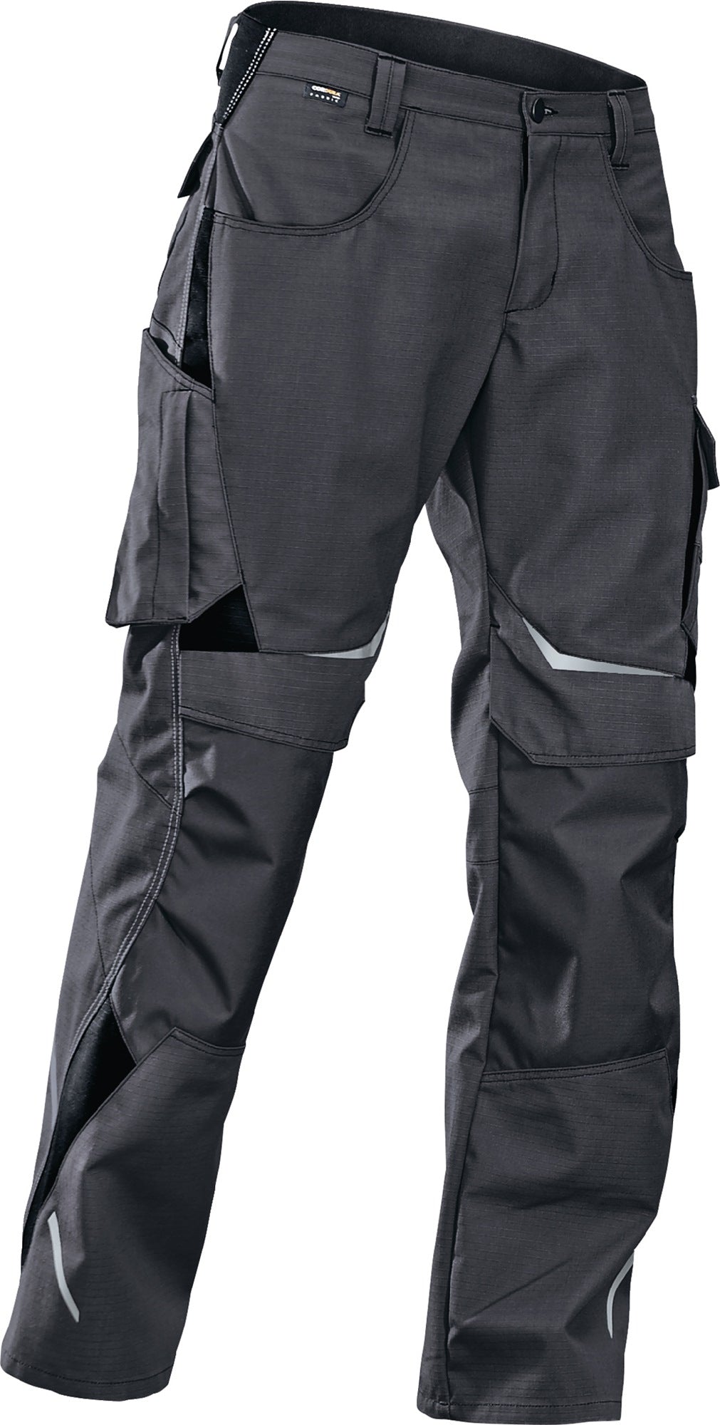 KÜBLER Hose PULSSCHLAG 2324 Gr.48 schwarz/kornblumenblau – Ergonomische Berufshose mit CORDURA®-Verstärkung