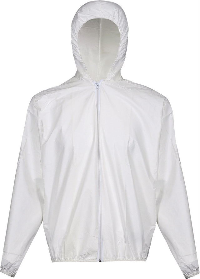 ASATEX Chemikalienschutzjacke CoverStar® Gr. M weiß – Antistatisch, Typ PB 6 (B), Kat. III