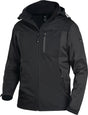 FHB Softshelljacke JANNIK Gr. M anthrazit/schwarz – wasserabweisend, winddicht, atmungsaktiv