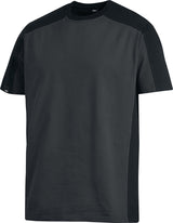 FHB T-Shirt MARC Herren anthrazit/schwarz – 100% Ringspinn-Baumwolle, 210 g/m², Gr. M
