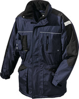 TEXXOR Winterparka AALBORG marine/schwarz – Wind- und wasserdicht mit Reflexpaspel
