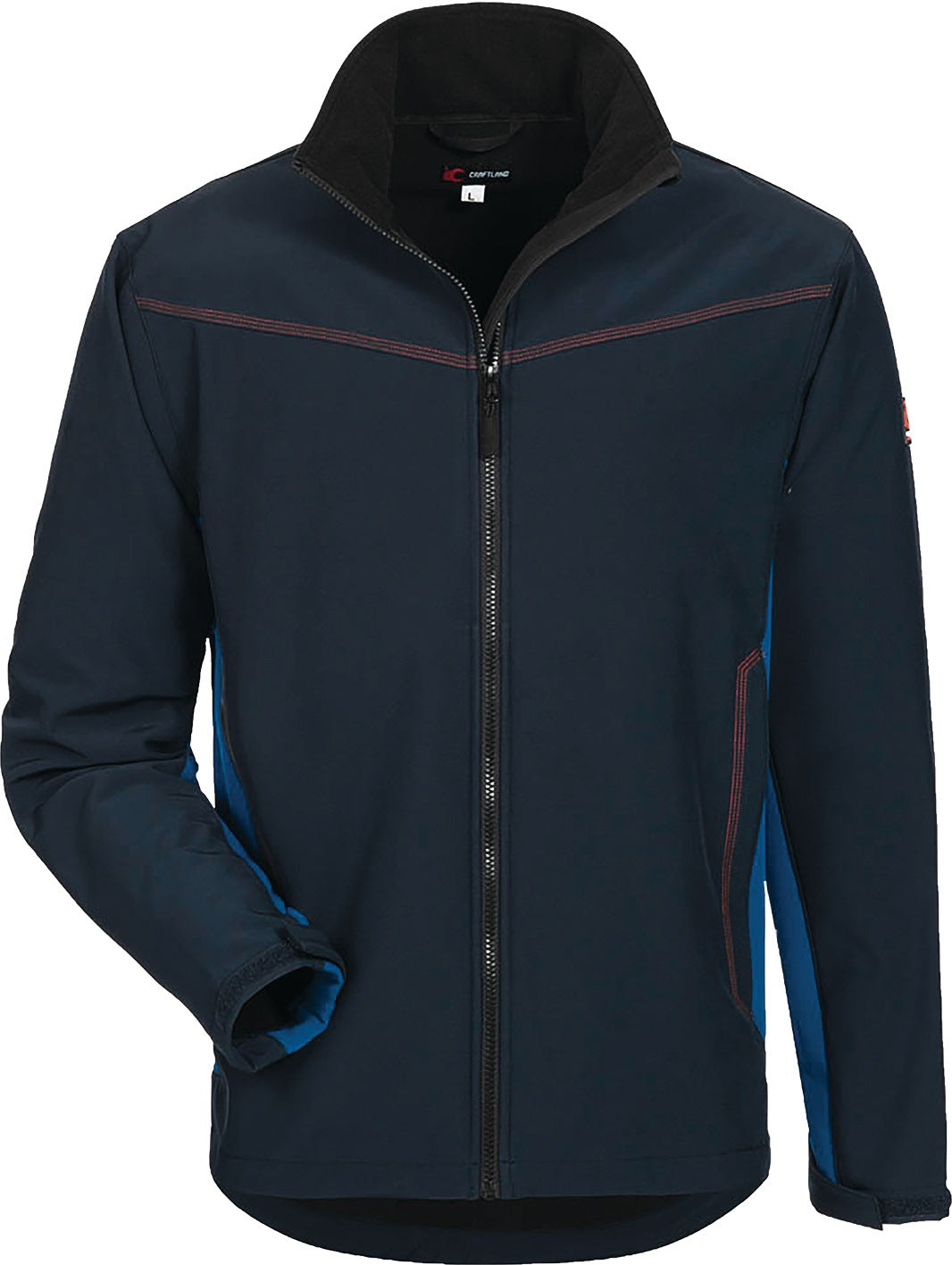 CRAFTLAND Softshelljacke Kian Gr. M schwarz/grau – wind- und wasserdicht