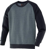 TERRATREND Sweatshirt Job dunkelgrau/schwarz Gr. M – Arbeitspullover mit Rundhalsausschnitt