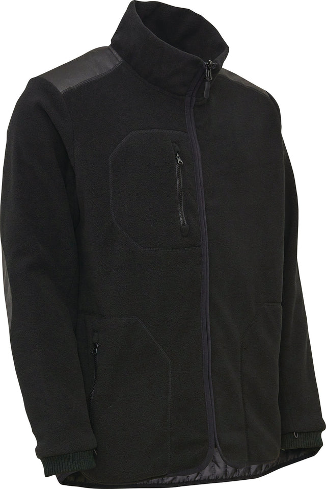 ELKA RAINWEAR Zipp-In Fleecejacke WORKING XTREME Gr. M schwarz – 280 g/m² Anti-Peeling