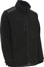 ELKA RAINWEAR Zipp-In Fleecejacke WORKING XTREME Gr. M schwarz – 280 g/m² Anti-Peeling