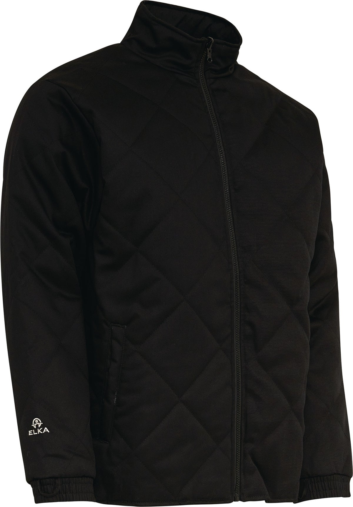 ELKA RAINWEAR Zipp-in Jacke MULTINORM Gr. M schwarz – Flammschutz nach EN ISO 11612