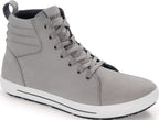 grau / 40 / wasserabweisendes Nubuk-Leder
