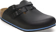 BIRKENSTOCK Clog Kay Pro LE OB SR – Berufsclog mit umklappbarem Fersenriemen, schwarz, Gr. 36 schmal