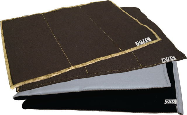 JUTEC Flammschutzmatte Trockenmatte als Lötunterlage mit Aluverstärkung 330 x 500 x 5 mm