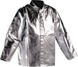 JUTEC Hitzeschutzjacke Gr.50 silber – aluminisiertes Preox-Aramidgewebe, EN ISO 11612