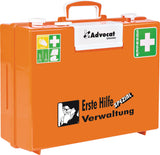 SÖHNGEN Erste Hilfe Koffer Advocat Verwaltung DIN 13157-2021 orange 400x300x150 mm