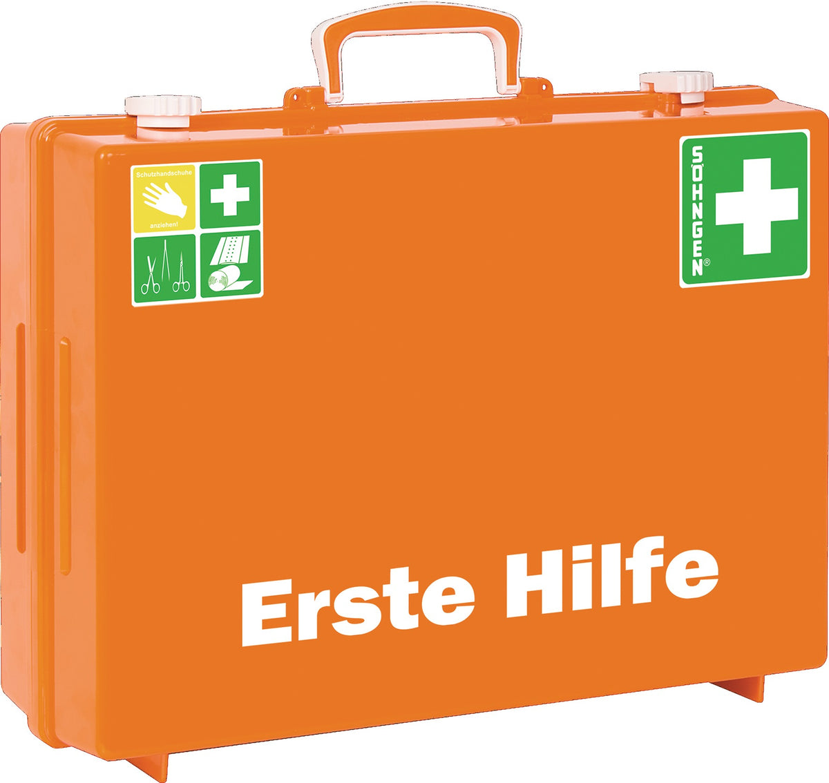 SÖHNGEN Erste Hilfe Koffer groß MT-CD DIN 13169-2021 orange ABS-Kunststoff