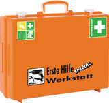 Erste Hilfe Koffer Beruf SPEZIAL Werkstatt von SÖHNGEN – DIN 13157-2021 mit Zusatzbefüllung