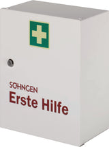 SÖHNGEN Verbandschrank HEIDELBERG City Style – DIN 13157, orange, Stahlblech, abschließbar