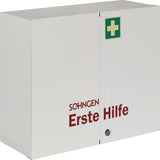 SÖHNGEN Verbandschrank LONDON, 2-türig, weiß, Stahlblech, abschließbar, inkl. Zubehör