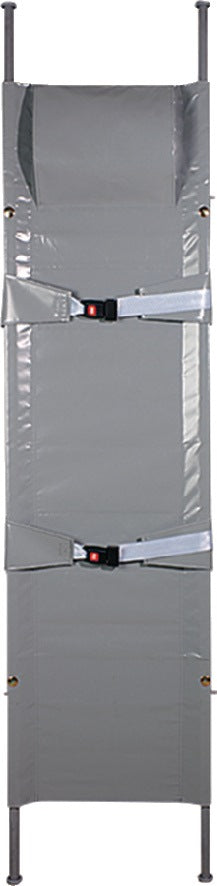 SÖHNGEN Krankentrage DIN 13024 – klappbar, Alu, 150 kg, Faltmaß 1920x150x145 mm