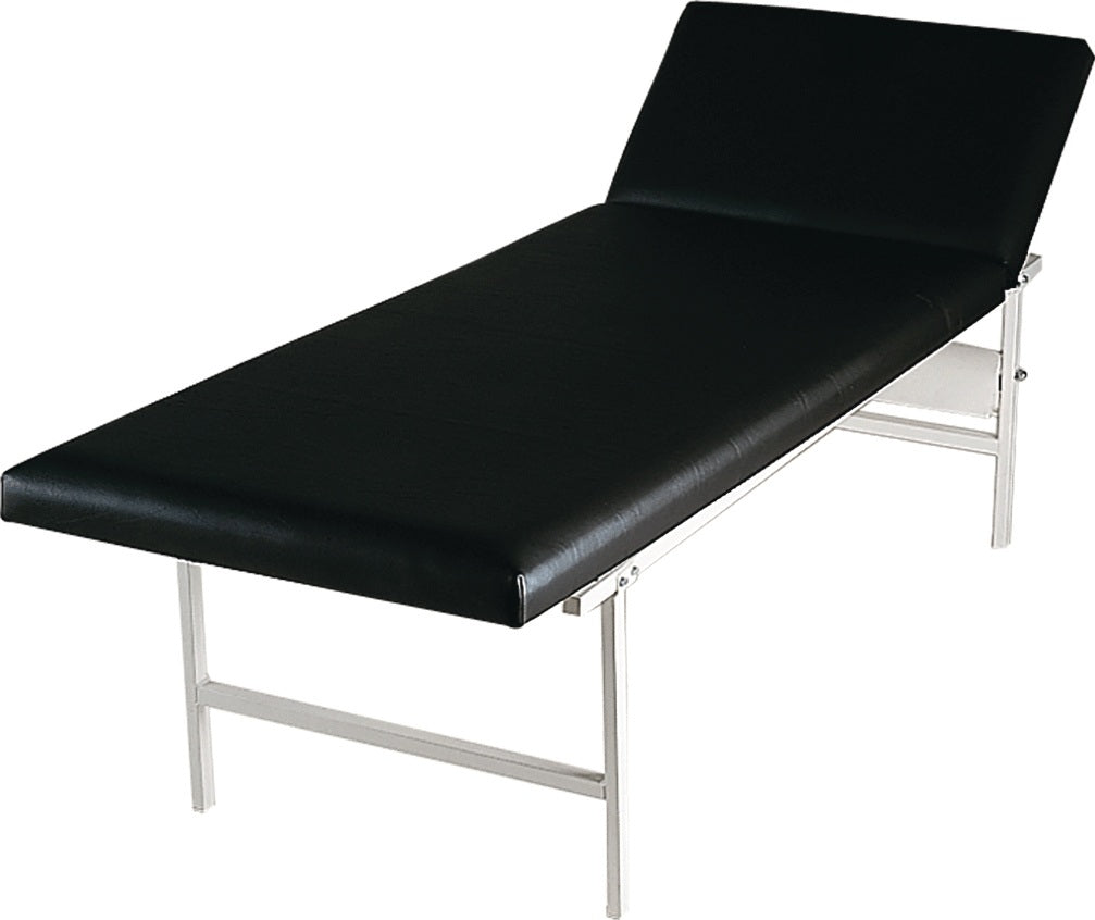 SÖHNGEN Ruheraumliege ASR A4.2 2000x700x500 mm Stahlrohr schwarz – verstellbares Kopfteil, 150 kg