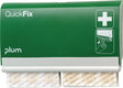 PLUM Pflasterspender QuickFix 1 – 90 wasserfeste Pflasterstrips, Diebstahlschutz, grün