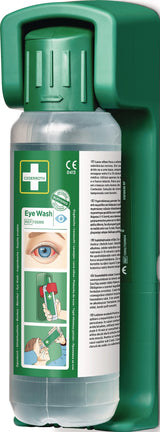 CEDERROTH Augenspülflasche 2 x 0,5 l – DIN EN 15154-4, sterile isotonische Spüllösung