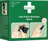CEDERROTH Soft Foam Bandage selbsthaftend elastisch blau 6 cm x 2 m Rolle
