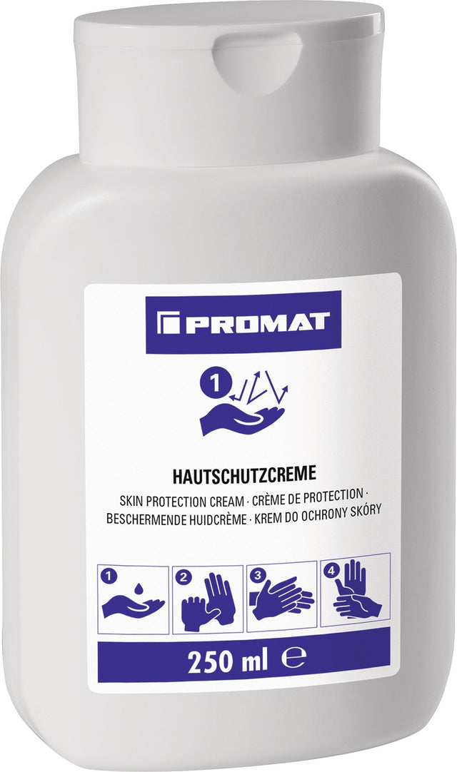 PROMAT Hautschutzcreme 250 ml – silikonfrei, parfümiert, für wechselnde Arbeitsstoffe